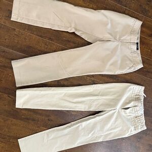 2 pairs of lightly used khaki pants, size 2